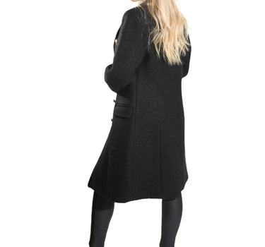 Abrigo Basico Negro