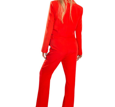 Traje Rojo Crop