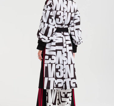 Trench Con Estampado