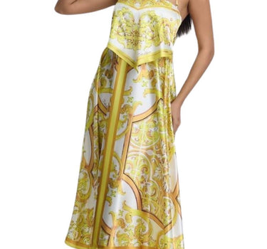 Vestido con Estampa Amarillo
