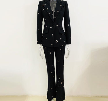 CONJUNTO DE TRAJE CON AROS